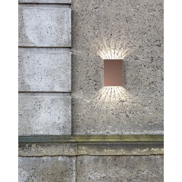 Вуличний світильник Nordlux 2019051030 Fold LED 1x10.4W 3000K 225Lm IP54 мідний - фото №1