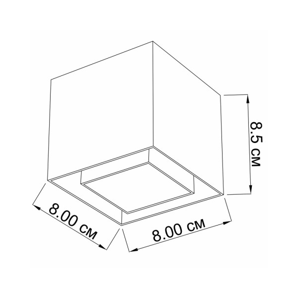Точковий світильник Imperium light 28518.01.05 Maxboxter - фото №1
