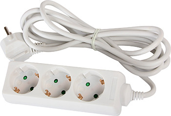 Подовжувач E.Next e.es.3.7.z.b 3 гнізда 7м з з/к (s042123)