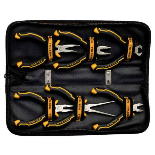 Комплект мини-плоскогубцев Tolsen 6 предметов (10359) - фото №2