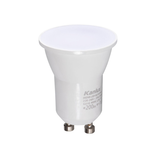 Светодиодная лампочка Kanlux 33081 Remi GU10 1x2.2W 3000K 165Lm IP20