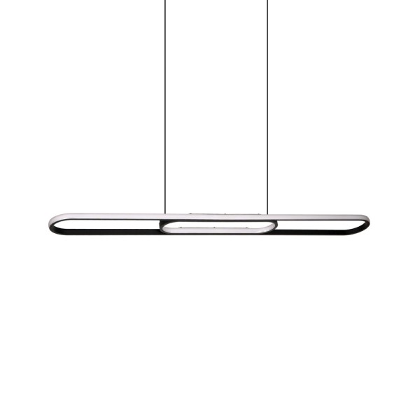 Підвісний світильник, люстра Goldlux 335180 Cordoba LED 1x32W 4000K 4800Lm IP20 чорний - фото №2