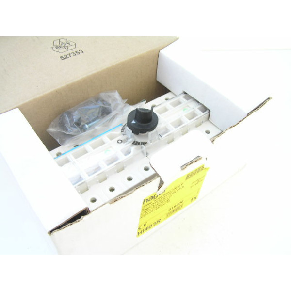 Перемикач Hager HI405R I-0-II 100А 400/690В 4P 12м - фото №3