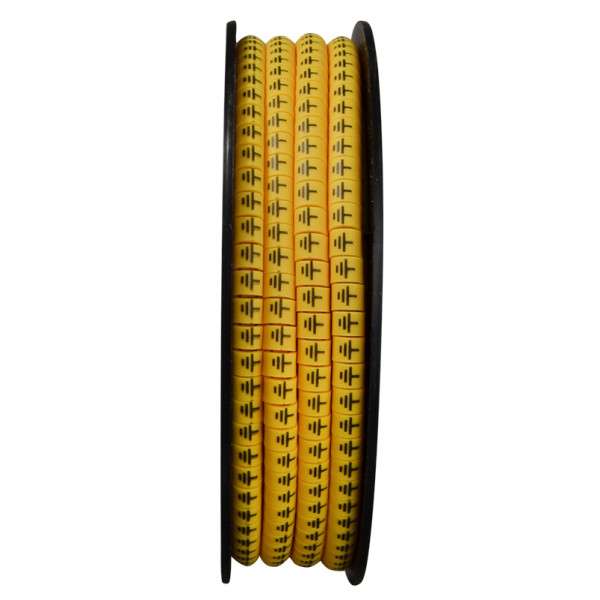 Кабельный маркер Аско-Укрем EC-0 символ «заземление» (A0150080064) - фото №2