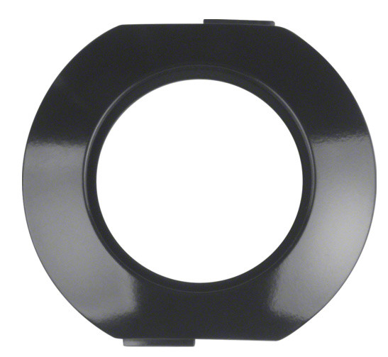 Рамка 1-місна середня чорна Berker 1930