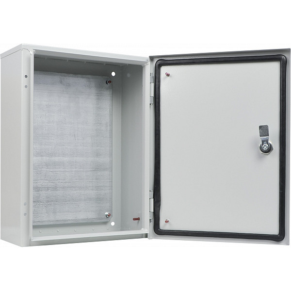 Металевий корпус Аско-Укрем Ubox з монтажною панеллю 400х300х150мм IP54