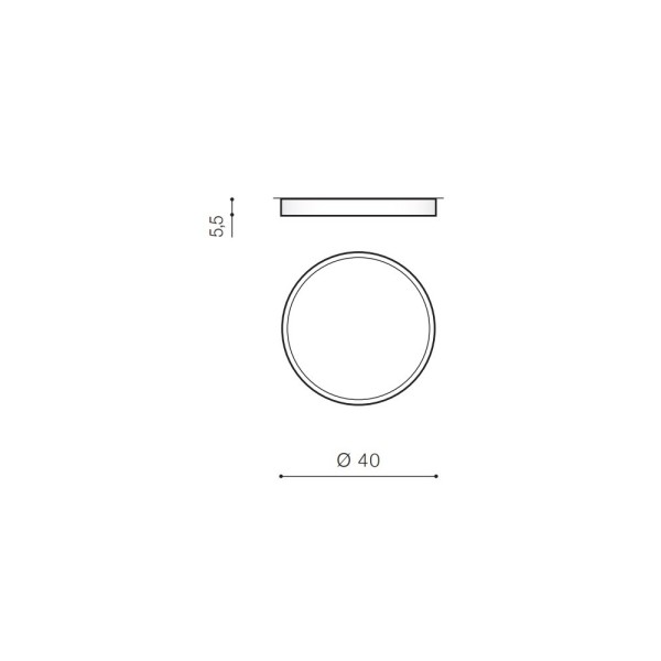 Світильник стельовий AZzardo AZ4764 Monza Led R40 Ctt - фото №2