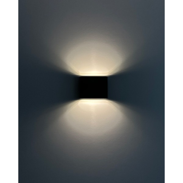 Уличный светильник Nowodvorski 311363 Semi S LED 2x3W 3000K 300Lm IP54 черный - фото №3