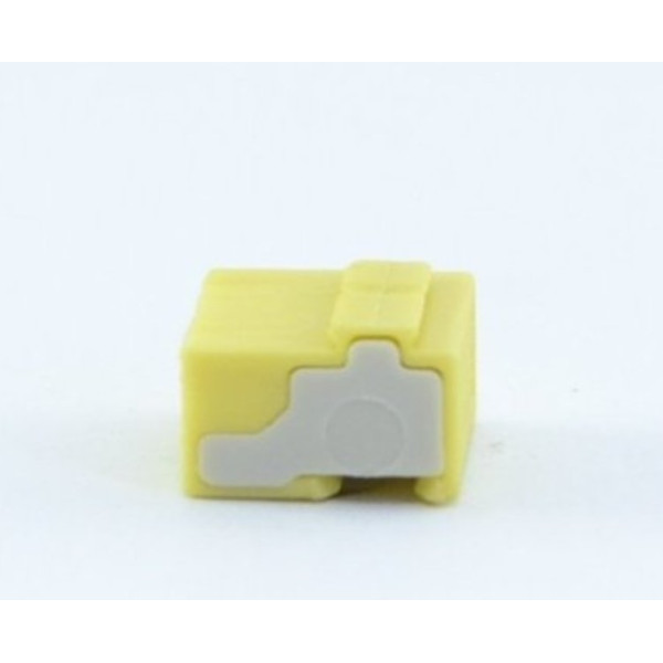 Микро-клемма для распределительных коробок WAGO на 4 проводника 243-504 желтая - фото №5