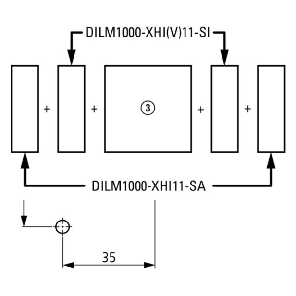Контактор Eaton Moeller DILM170 (RAC240) - фото №7