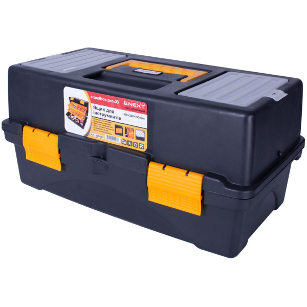 Ящик для інструментів E.Next e.toolbox.pro.03, 17" 410x230x190мм (t011003)