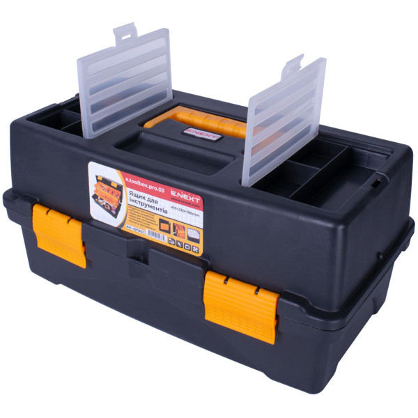 Ящик для інструментів E.Next e.toolbox.pro.03, 17" 410x230x190мм (t011003) - фото №2
