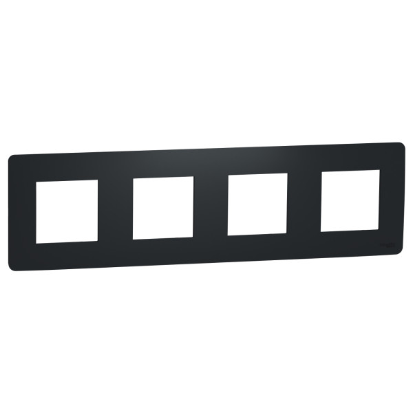 Четырехпостовая рамка Schneider Electric NU200854 (антрацит)