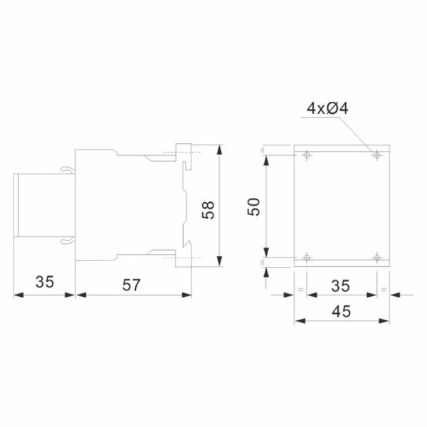 Електромагнітний контактор TOSUNlux TSC1-K 12А 230В АС3 3Р+1NО (6940151027195) - фото №1