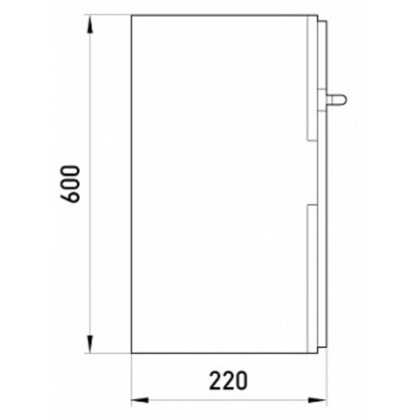 Бокс ударопрочный Enext e.plbox.500.600.220.tr - фото №3