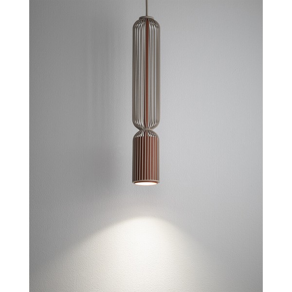 Плафон Nowodvorski 12213 Cameleon Singles B 10W IP20 теракотовий - фото №1