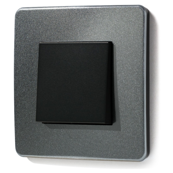 Одноклавишный выключатель Schneider Electric NU320154 (схема 1) 10А 2М (антрацит) - фото №2