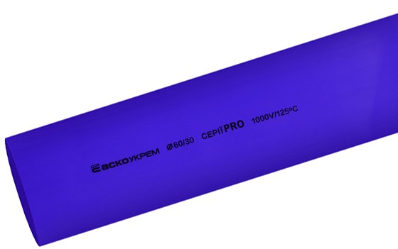 Термоусадочная трубка Аско-Укрем PRO Ø 60,0/30,0 синяя (A0150040613)