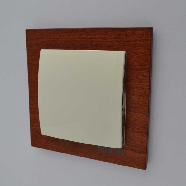 Выключатель Nilson Touran кремовый 1кл ( 24121001 ) - фото №8