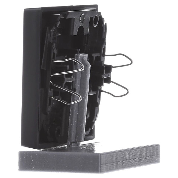 Клавіша вимикача SYSTEM M антрацит Merten, MTN433114 - фото №4