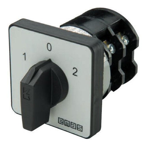 Кулачковий перемикач керування двигуном EMAS PS080MS334 (1-0-2) 80А