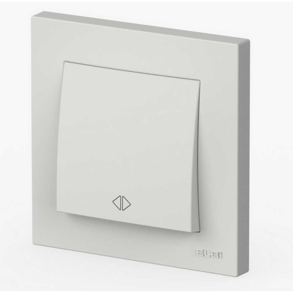 Выключатель ELBI VEGA белый мат 1-кл промежуточный ( 510-016200-214 )