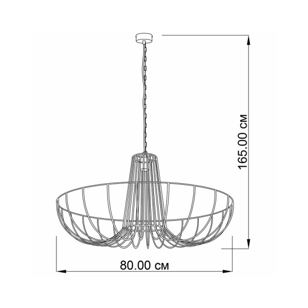Люстра подвесная Imperium Light 288180.05.05 Sambrero - фото №2