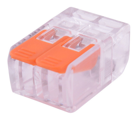 Клеммная колодка E.Next e.lc.pro.aw.pl.2 с нажимным рычагом (p0660101) - фото №1