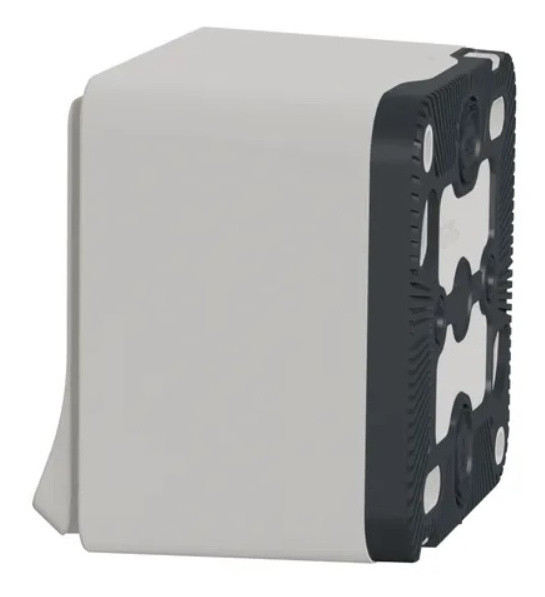 Накладна розетка Schneider Electric MUR39034 із з/к та шторками IP55 (біла) - фото №2