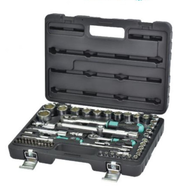 Набор торцевых головок Whirlpower 1/2"-1/4" 62 предмета