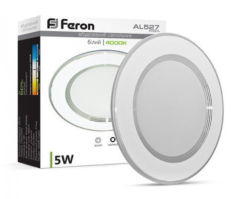 Світлодіодний точковий світильник Feron AL527 5Вт 4000K - фото №3