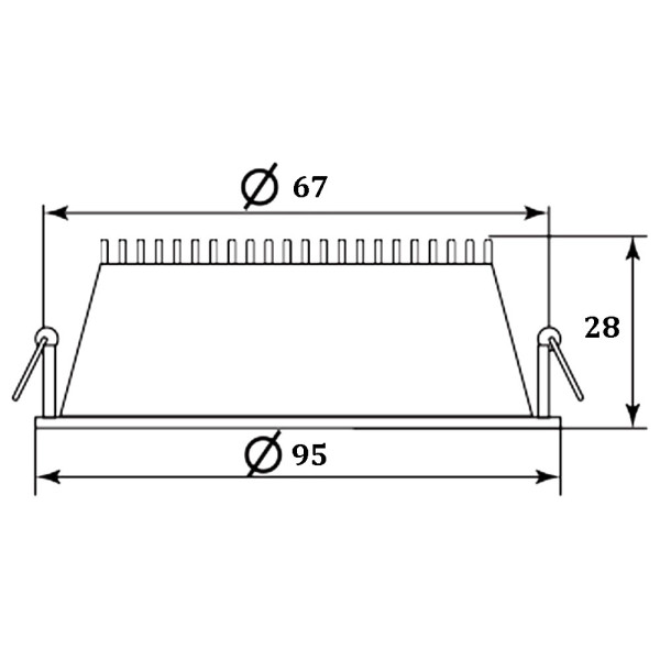 Світлодіодний точковий світильник Feron AL527 5Вт 4000K - фото №7