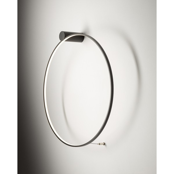 Люстра Nowodvorski 10815 Circolo LED M 1x21W 3000K 660Lm IP20 чорна - фото №2