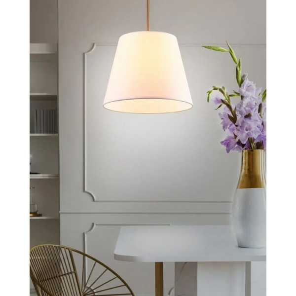 Подвесной светильник, люстра Goldlux 325471 Elena E27 1x20W IP20 Белый - фото №2