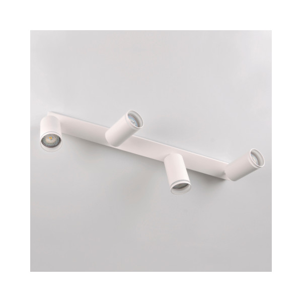 Светильник поворотный, спот Goldlux 322302 Paris GU10 4x10W IP20 Белый - фото №3