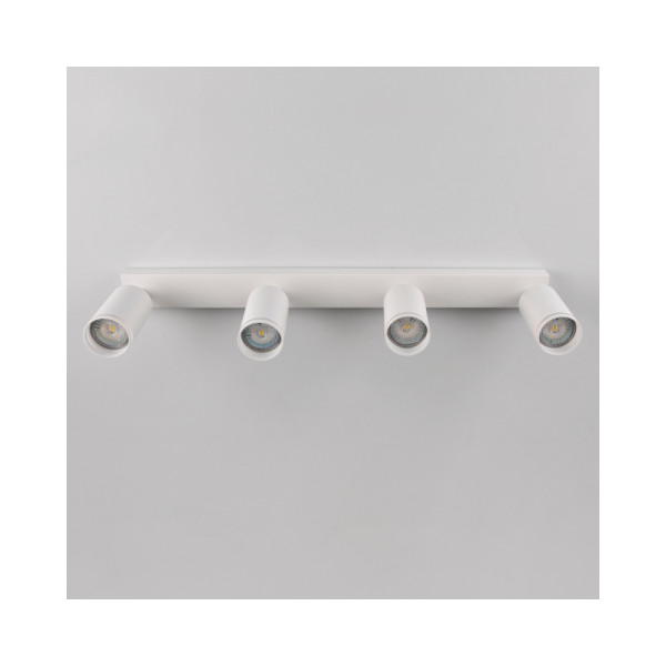 Светильник поворотный, спот Goldlux 322302 Paris GU10 4x10W IP20 Белый - фото №4