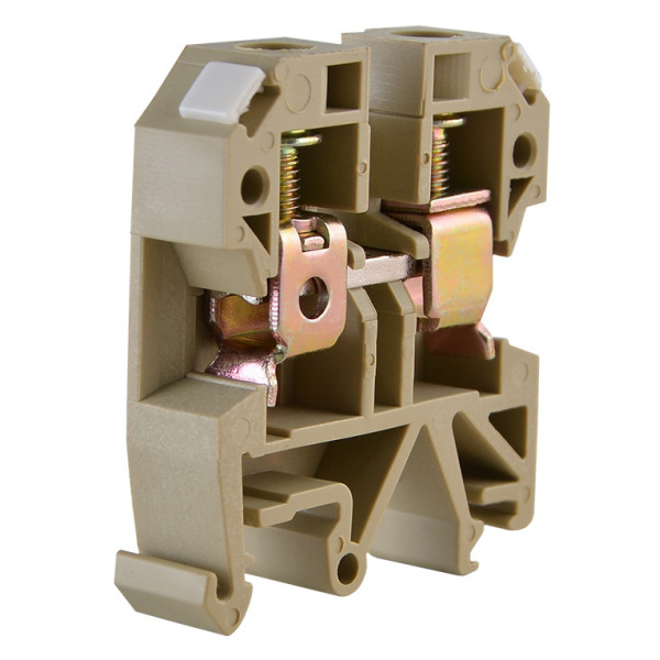 Клеммник Аско-Укрем JXB 10/35 желтый (A0130010017) - фото №3