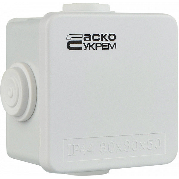 Распределительная коробка Аско-Укрем (TY-RA) 80x80x50мм (A0150170014)