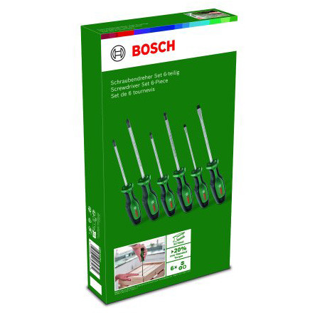 Набір викруток Bosch 6шт (1600A02BX7) - фото №2