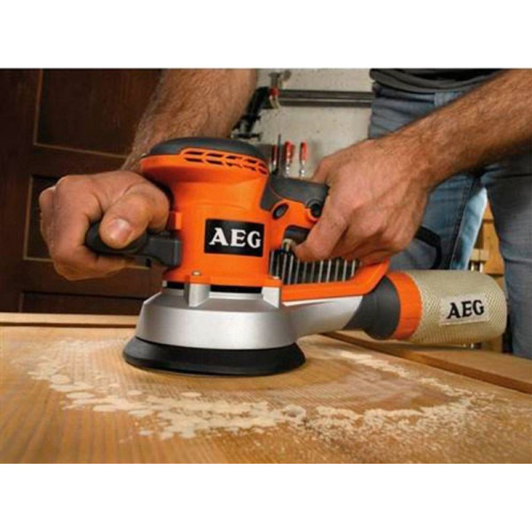 Ексцентрикова шліфувальна машина AEG 4935443290 EX150ES 440Вт - фото №4