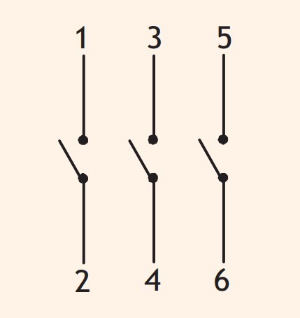 Кулачковий перемикач ETI 004773072 CS 80 10 U LK (3p "0-1" 80A) - фото №4