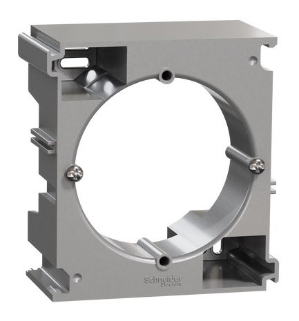 Підрозетник зовнішнього монтажу модульний Schneider Electric Sedna Design алюмінієвий SDD113902