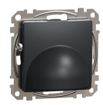 Накладка для виведення кабелю Schneider Electric Sedna Design & Elements чорна SDD114903