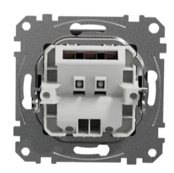 Накладка для виведення кабелю Schneider Electric Sedna Design & Elements чорна SDD114903 - фото №2