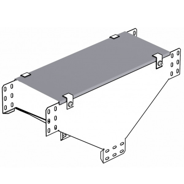 Кришка на Т-подібний вертикальний відгалужувач METAKSAN KKMT 50 12 PG 500мм 1,2мм - фото №1