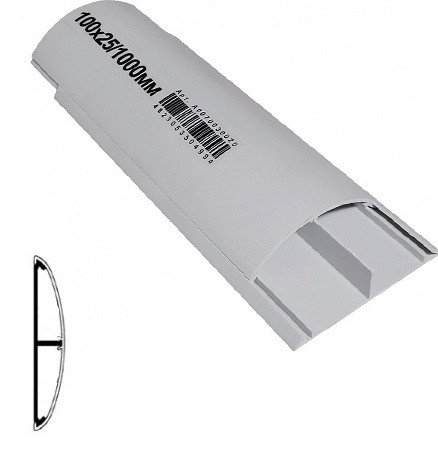 Напольный кабельный канал Аско-Укрем 100х25 (клеющийся)