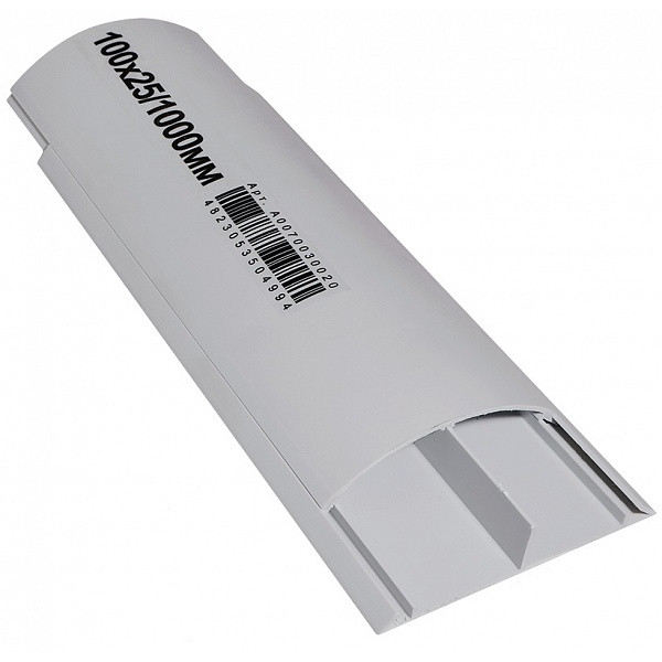 Напольный кабельный канал Аско-Укрем 100х25 (клеющийся) - фото №1