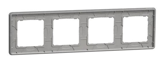 Рамка четырехместная Schneider Electric Sedna Elements камень SDD391804 - фото №3
