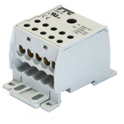 Розподільний блок FTG (вхід: 1х10-35мм², виходи: 10х2,5-16мм²) 1р