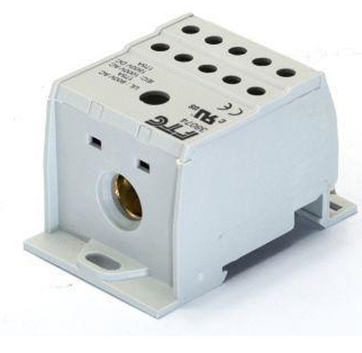 Розподільний блок FTG (вхід: 1х10-35мм², виходи: 10х2,5-16мм²) 1р - фото №1